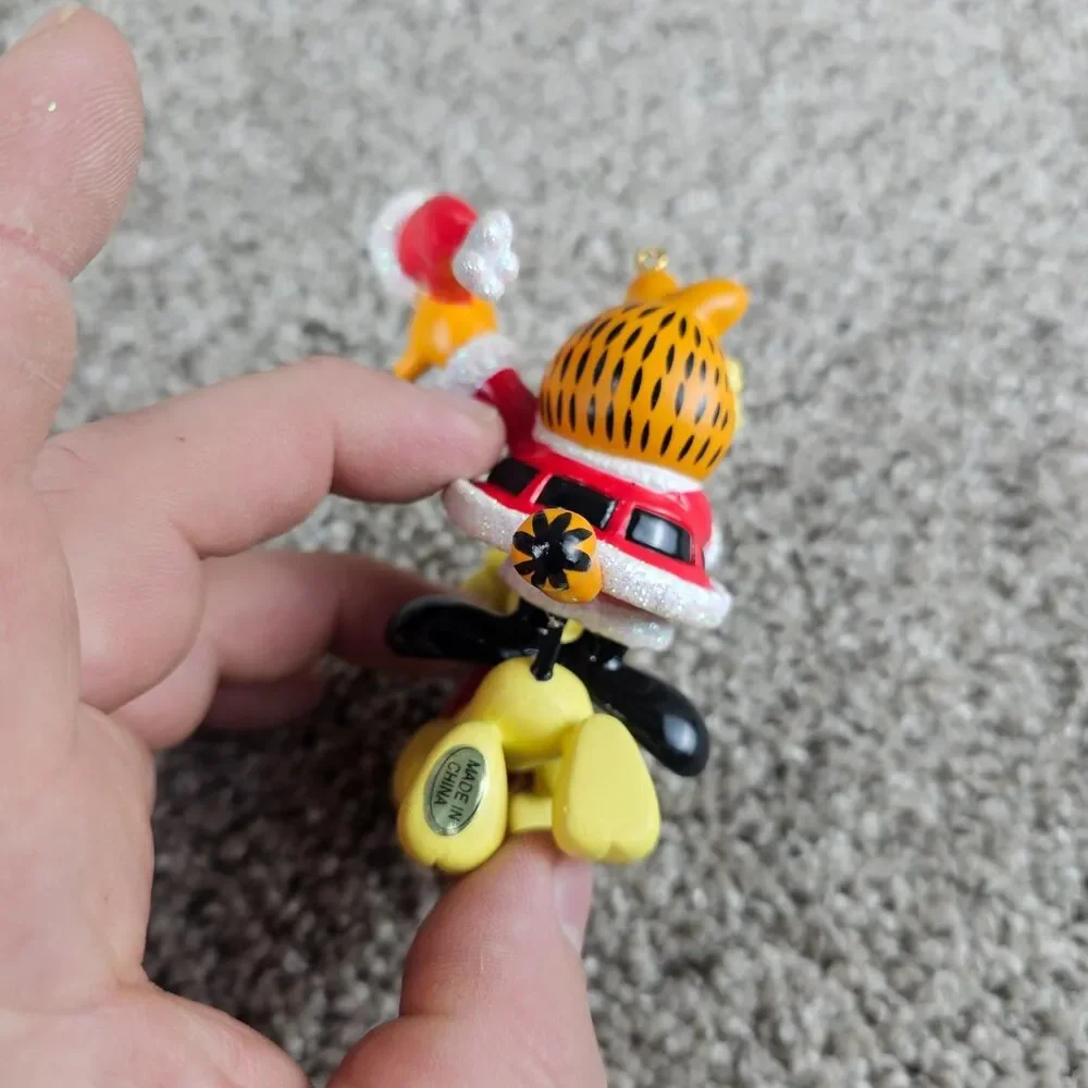 Garfield Odie Christmas Ornament Reins Again Heirloom 113 Vintage 90s